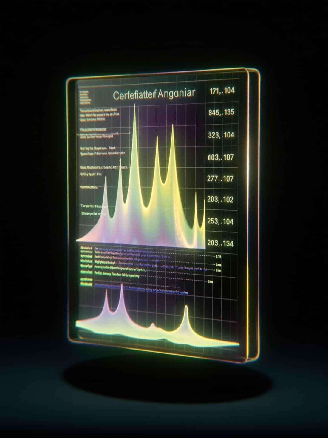 Certificate of analysis